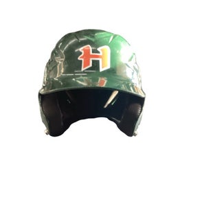 Used All Star BH3500 Batting Helmet No Mask Green MD 11760-S000088611