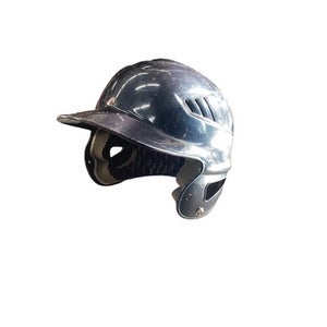 Used Rawlings CFBH1 6.5-7.5 Batting Helmet No Mask Navy Blue MD 11760-S000088610