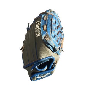 Used Rawlings SAVAGE S10GRY BB/SB Glove RH Throw Royal Blue 10" 11760-S000088608