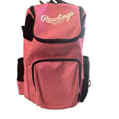 Used Rawlings BACKPACK BB/SB Player Backpack Pink 11760-S000088590