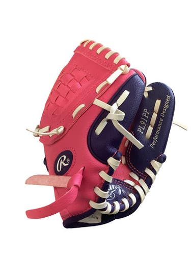 Used Rawlings PLAYERS SERIES BB/SB Glove RH Throw Pink 9 1/2" 11760-S000088589