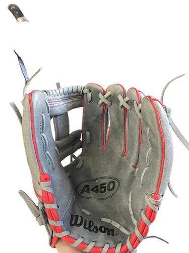 Used Wilson A450 BB/SB Glove RH Throw Grey 11 1/2" 11760-S000088587