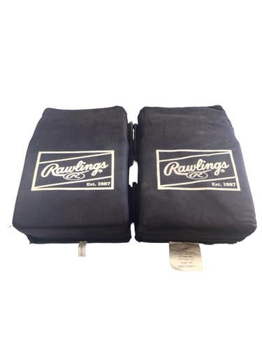Used Rawlings KNEE SAVERS BB/SB Catchers Knee Savers Black 11760-S000088554