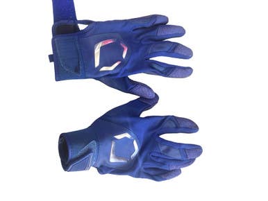 Used Evoshield BB/SB Batting Gloves Royal Blue LG 11760-S000088558