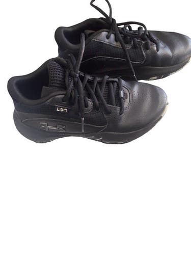 Used Under Armour Basketball Shoes Y Black Junior 04 11760-S000088550