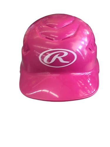 Used Rawlings 6 1/4 - 6 7/8 Batting Helmet No Mask Pink XS 11760-S000088537