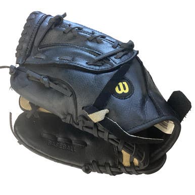 Used Wilson A2452 BB/SB Glove LH Throw Black 11" 11760-S000088530