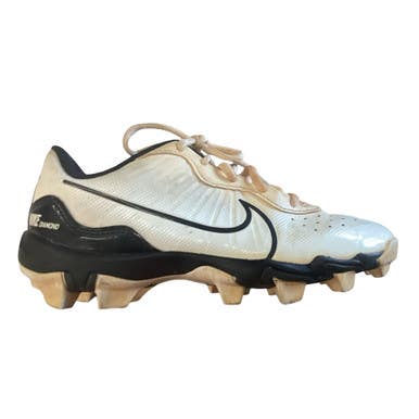 Used Nike DIAMOND BB/SB Cleats Black And White Junior 02 11760-S000088521