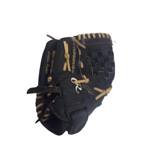 Used Rawlings PLAY MAKER SERIES BB/SB Glove LH Throw Black 11" 11760-S000088517