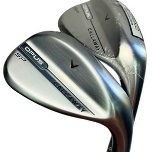 Callaway NEW Opus SP Brushed Chrome 56 60 Wedge Set S Grind 10 Bounce DG S200