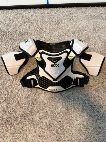 STX Cell V Shoulder Pads Adult Small (Used)
