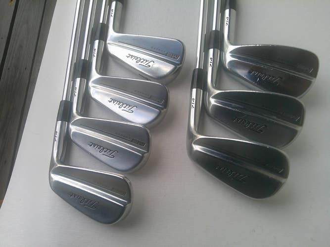 Titleist 714 MB Forged (4i-PW) Iron Set w/ Project X 7.0 X-Stiff Flex Shafts