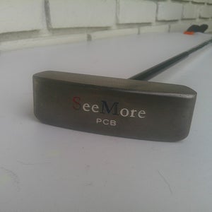 SEEMORE PCB Black Nickel Center Shafter Putter - 33.25"