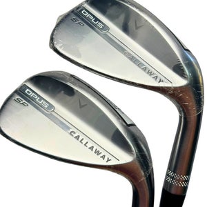 Callaway NEW Opus SP Brushed Chrome 54 58 Wedge Set W Grind Bounce DG S200