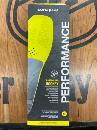 Superfeet Carbon Pro Insoles Size 5-6 (C)