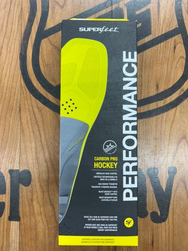 Superfeet Carbon Pro Insoles Size 13-14 (G)