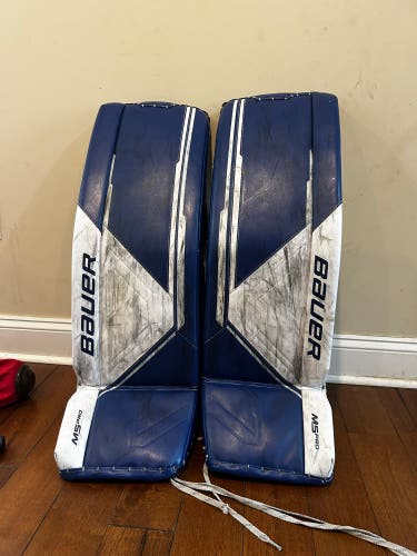 XL 2023 Bauer Supreme M5 Pro Goalie Leg Pads (Used)