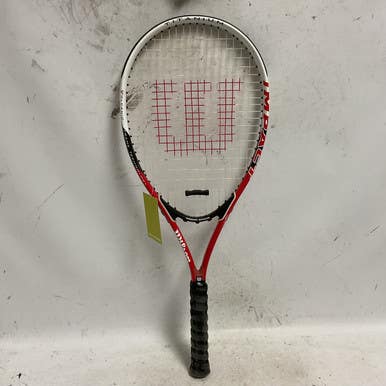 Used Wilson IMPACT Adult Tennis Racquet Red 4 1/4" 11855-S000199646