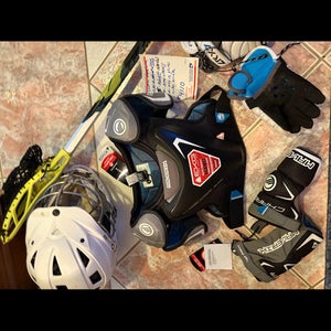 Starter Kit (Used) on hold lacrosse gear