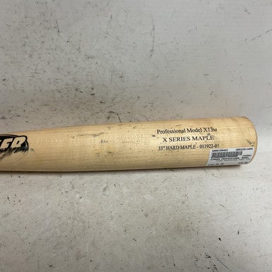Used ZINGER PROFESSIONAL MODEL X13M BB/SB Wood Bat 33" 11855-S000199403