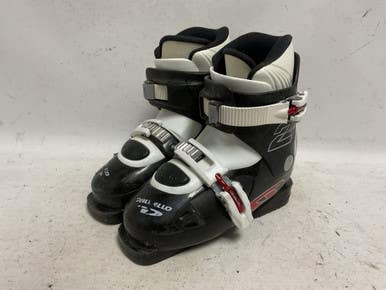 Used Dalbello CX 2 SPORT Boys DH Ski Boot Black 200 MP - Y13.5 11855-S000199428