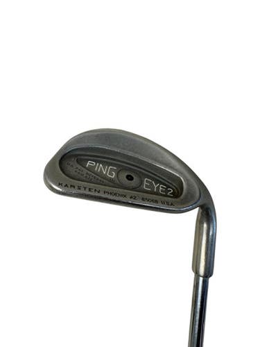 Used Ping PING EYE 2 L BLACK DOT Golf Wedge Mens RH Lob Wedge 11835-S000202321