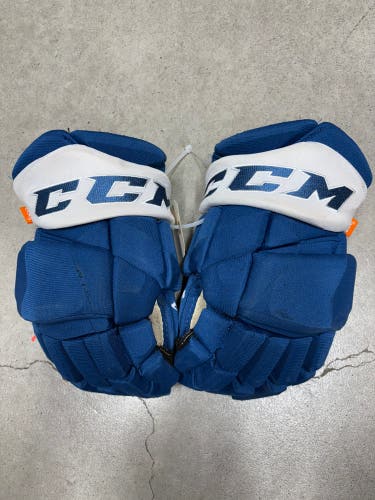 14” CCM Pro Custom Toronto Maple Leafs Pro Gloves Pro Stock (New) NHL