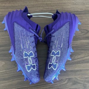 Under Armour Blur Smoke 2.0 MC Suede Mens Size 14 Football Cleats 3027978-500