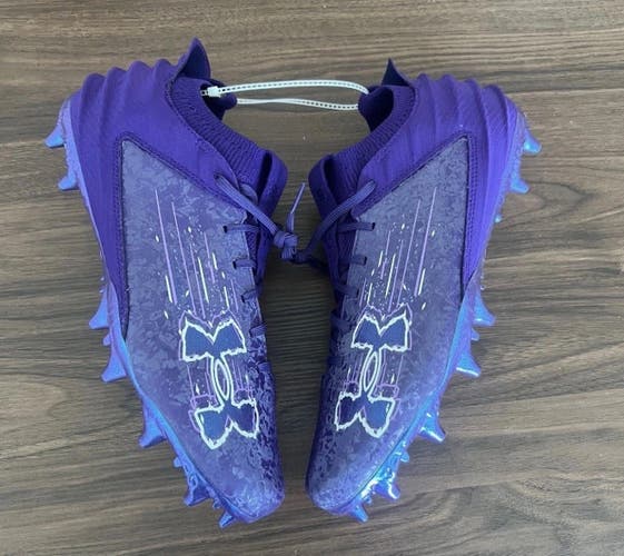 Under Armour Blur Smoke 2.0 MC Suede Mens Size 14 Football Cleats 3027978-500