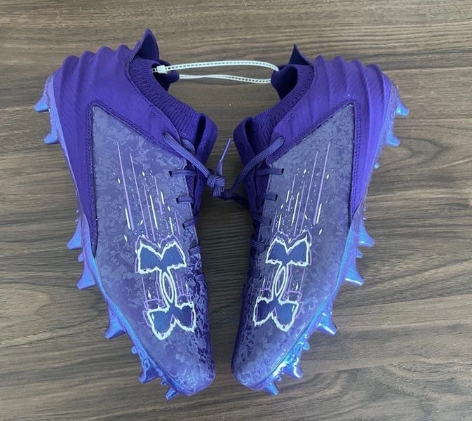 Under Armour Blur Smoke 2.0 MC Suede Mens Size 14 Football  display picture 3