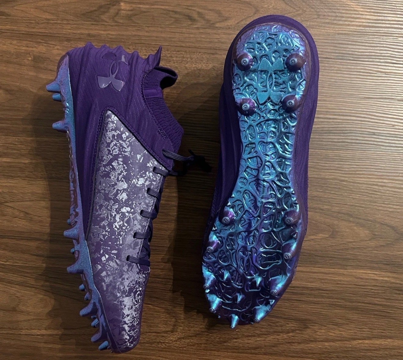 Under Armour Blur Smoke 2.0 MC Suede Mens Size 15 Football 