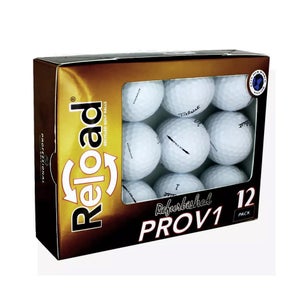 Titleist Pro v1 Reload Professionally Refinished Golf Balls - 1 Dozen Boxed