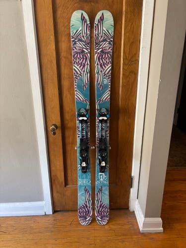 Icelantic Nomad RKR 181cm with Salomon Guardian 16 WTR Bindings