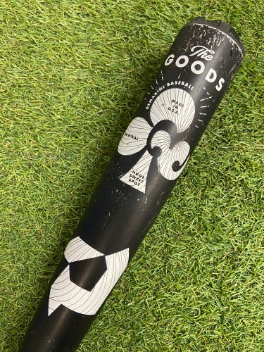 DeMarini The Goods One Piece BBCOR Bat 2022 (-3)
