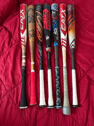 BBCOR Certified Bat (-3) 30 oz 33" (Used)