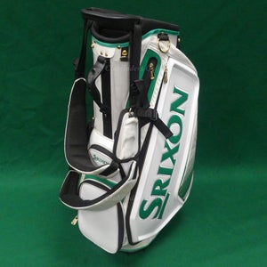 Srixon 2023 Masters Green/White 4-Way Golf Stand Bag w/ Raincover *READ*