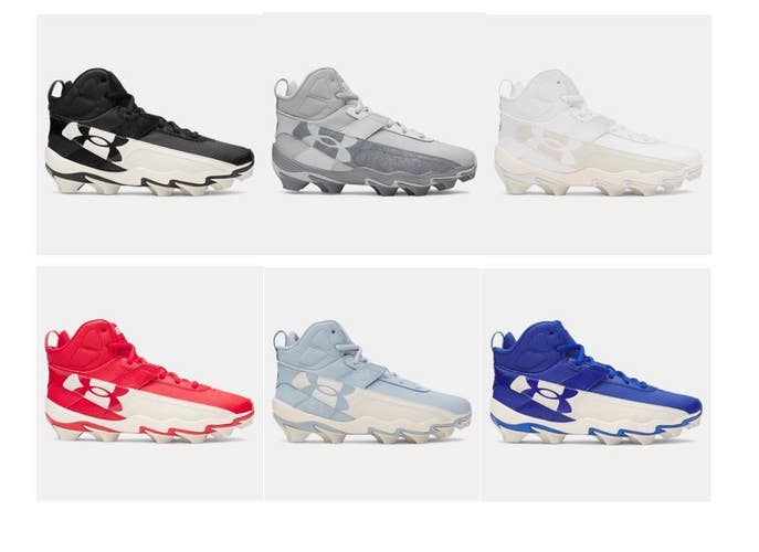 Under Armour Men's UA Harper 10 Mid RM 2026 Adult BaseballSoftball Molded Cleats