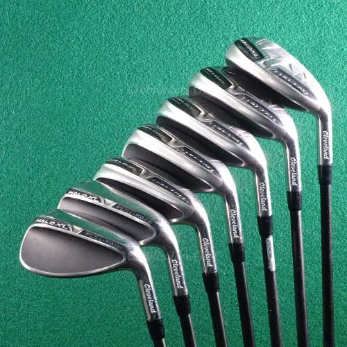 Cleveland Halo XL Full Face 5-GW Iron Set UST Helium 60I F3 Graphite Regular
