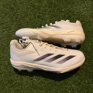 Adidas Adizero Electric TPU Baseball Creats White IF8491 Men's Size 10.5