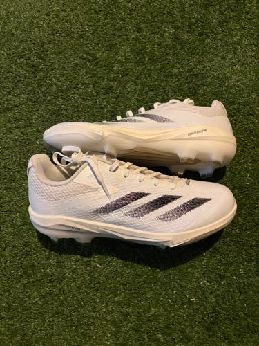 Adidas Adizero Electric TPU Baseball Creats White IF8491 Men's Size 10.5
