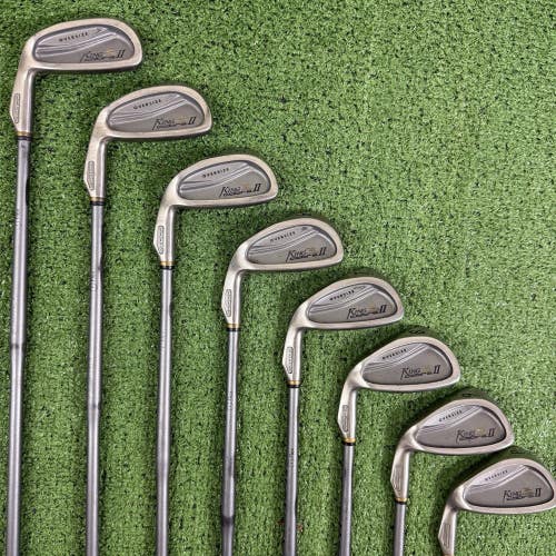 King Cobra II Oversize Iron Set 3-PW IQ System Hump Regular Flex Left Handed