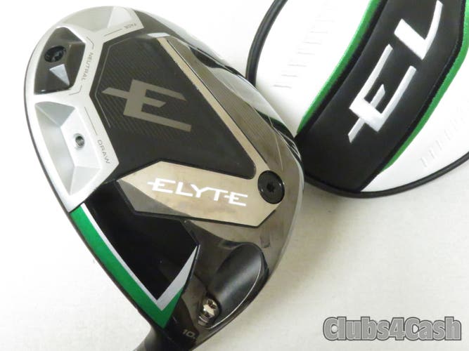 Callaway Elyte Driver 10.5 Denali Charcoal 50g 5.5 Regular Flex +Cover