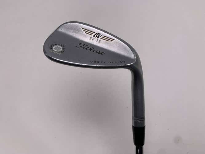 Titleist Vokey Spin Milled SM4 Chrome Gap Wedge GW 52* 12 Bounce Wedge RH