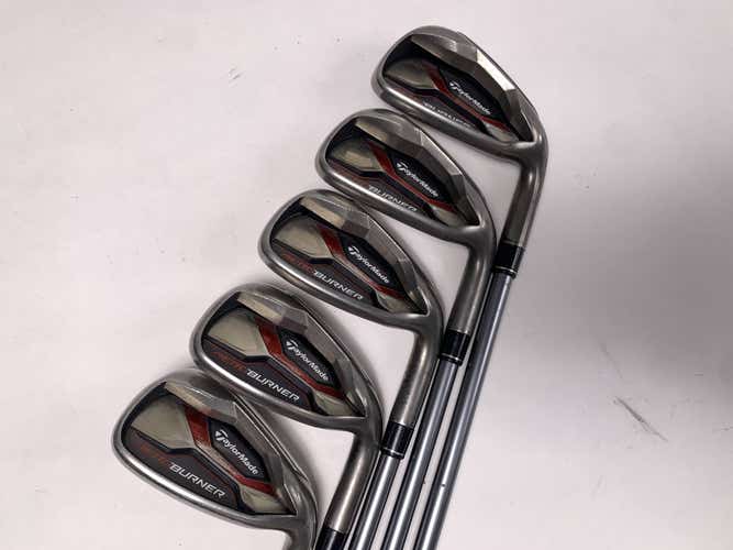 TaylorMade AeroBurner Iron Set 6-PW REAX 45g Ladies Graphite Womens RH