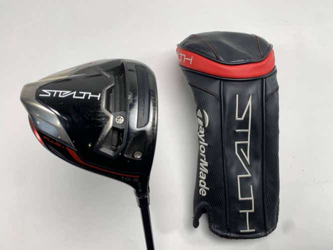 TaylorMade Stealth Plus Driver 10.5* HZRDUS RDX Smoke Red 5.5 60g Regular RH HC