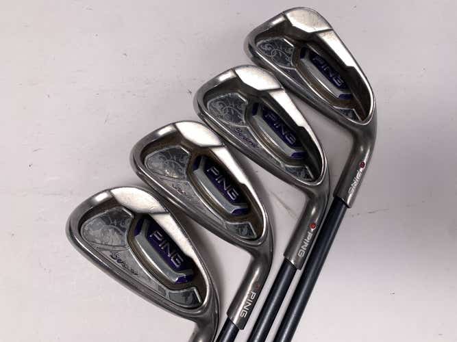 Ping Serene Iron Set 7-PW Red Dot Accra 50i 50g Regular Graphite Mens RH