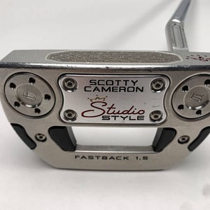 Scotty Cameron Studio Style Fastback 1.5 2025 Putter 34" Mens RH