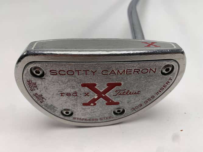 Scotty Cameron Red X Putter 35" SuperStroke Tour 2.0 Mens RH