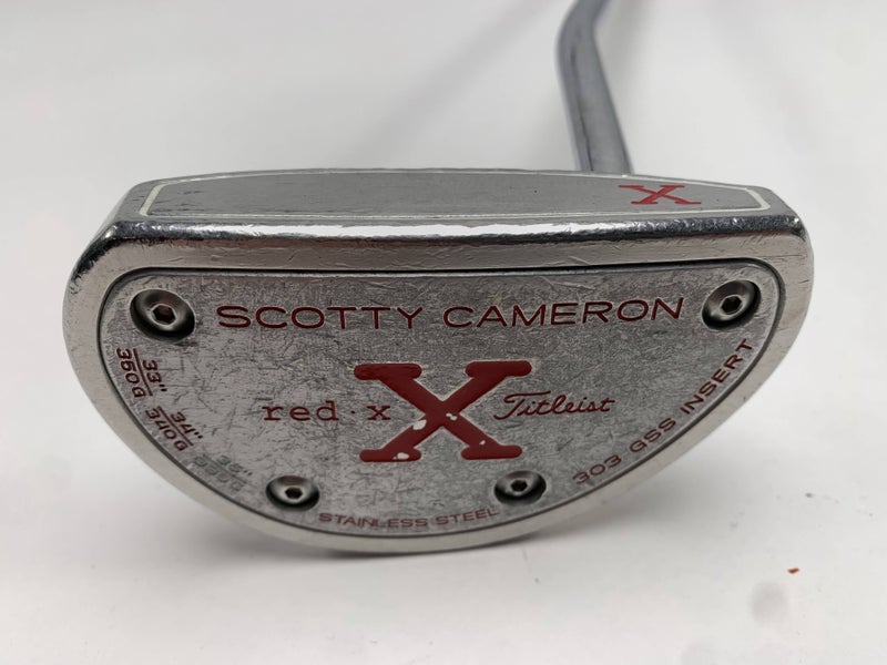 Scotty Cameron Red X Putter 35" SuperStroke Tour 2.0 Mens RH