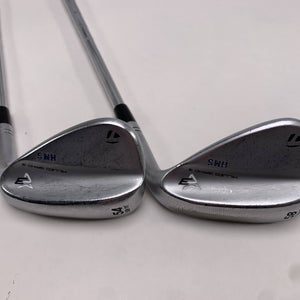 TaylorMade Milled Grind 3 Raw Chrome Wedge Set 54* 11 | 58* 11 KBS 110g Stiff RH